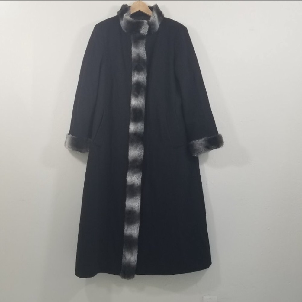VTG Donny Brook Outwear Wool Long Coat Size 14